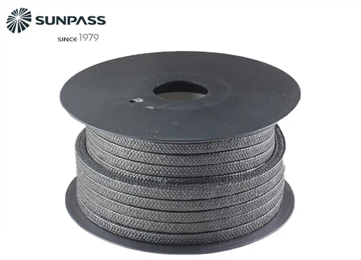 Pure Flexible Graphite Packing Impregnated With Pffe Coated Graphite